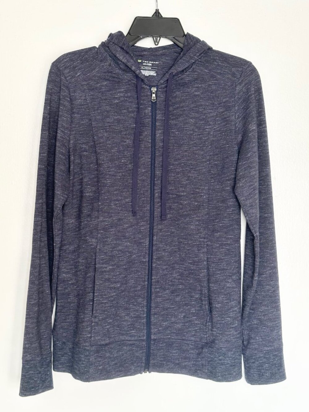 Like New Women's Tek Gear® Essential Jacket Heather Blue